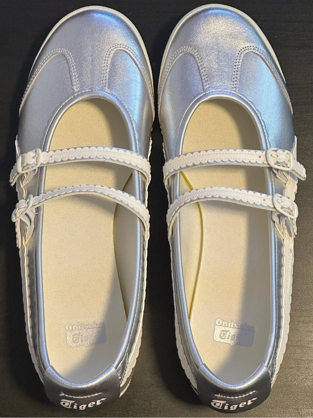 Onitsuka Tiger Mexico 66 TGRS Silver Cream - Size 11